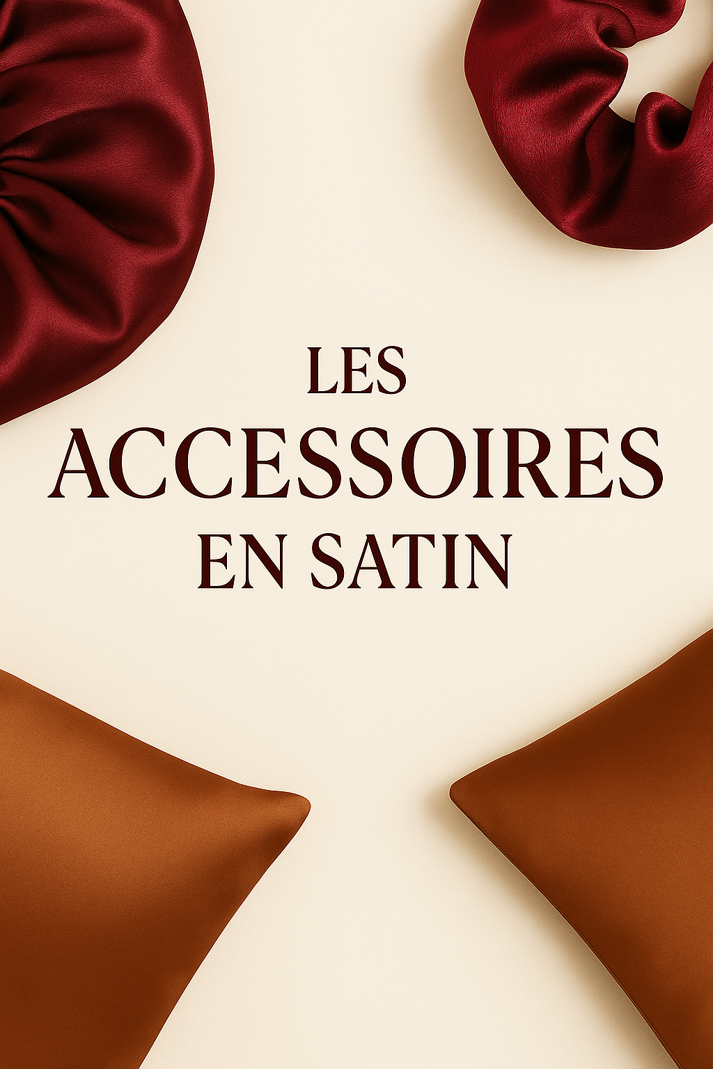 Les accessoires en satin