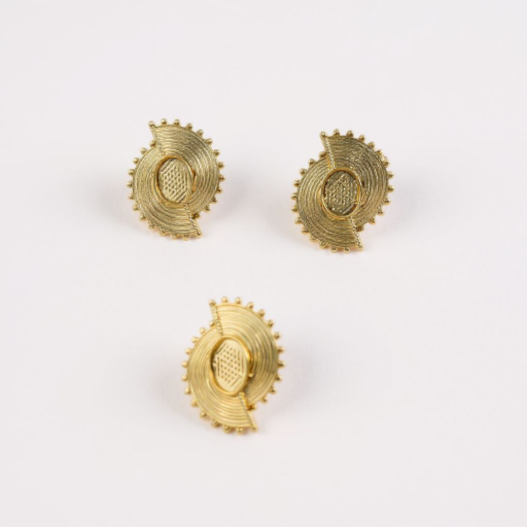 Boucles d'oreille + bague