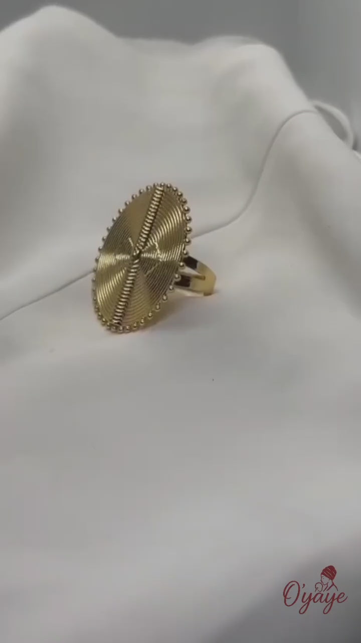 Boucles d'oreille + bague + bracelet