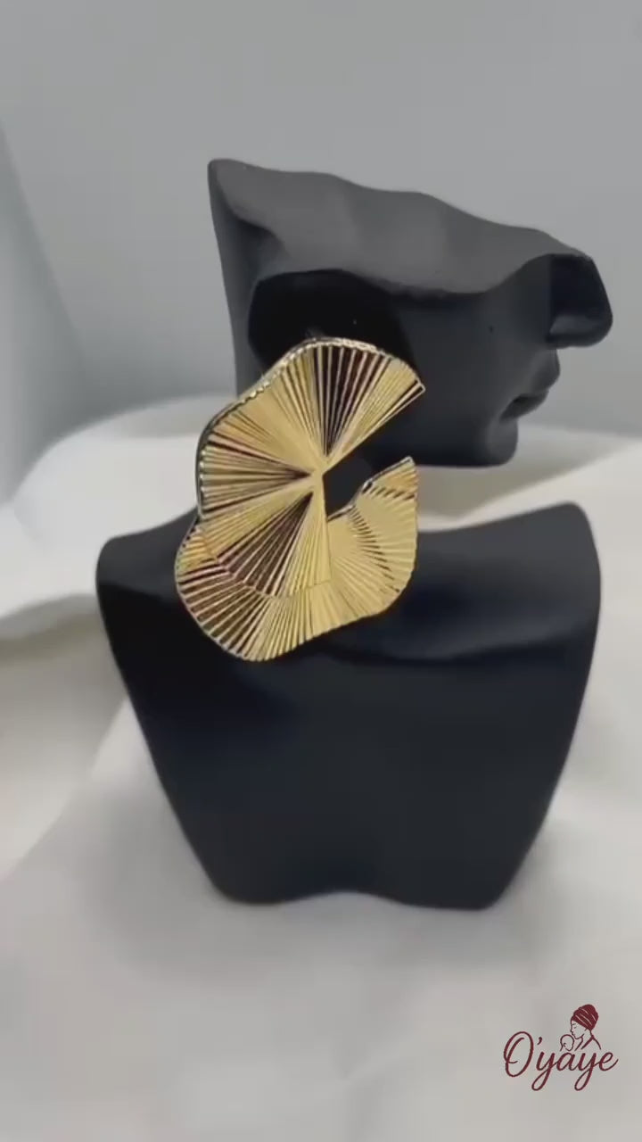 Boucles d'oreille + bague