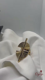 Boucles d'oreille + bague